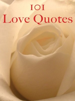 cover image of 101 Love Quotes